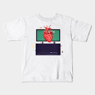 Debugging my heart - V4 Kids T-Shirt